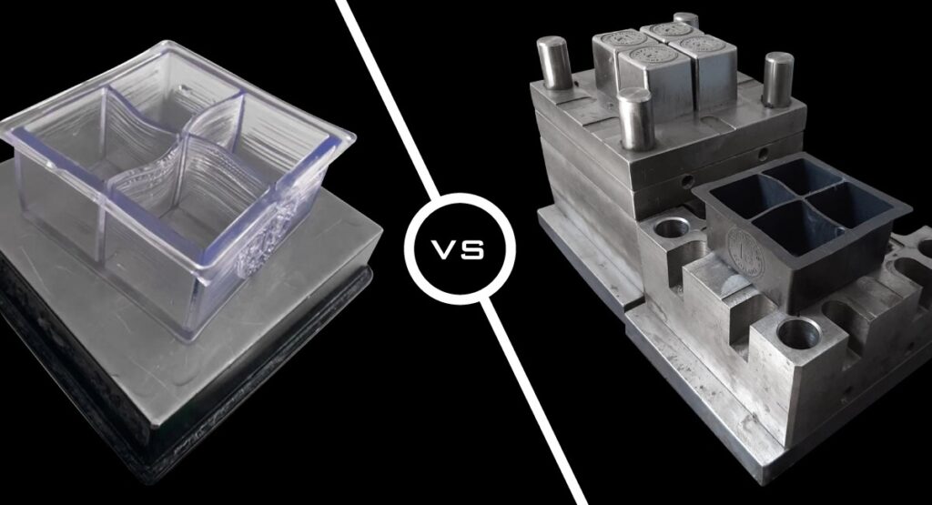 difference between 3D printing and injection molding